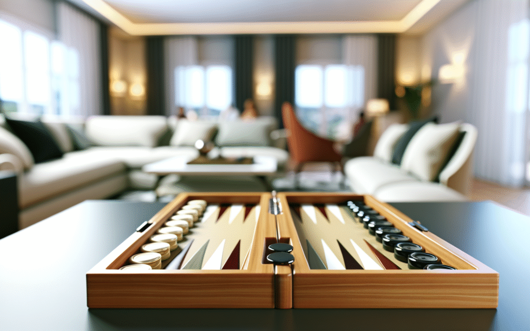 Plateaux de backgammon design