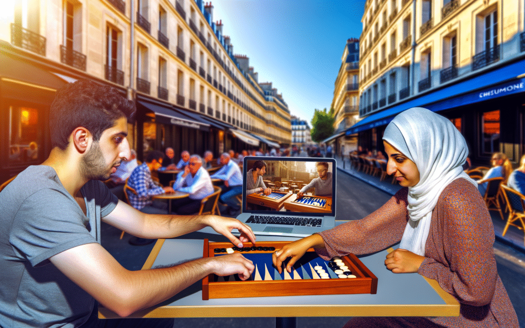 Apprendre à jouer en ligne au backgammon