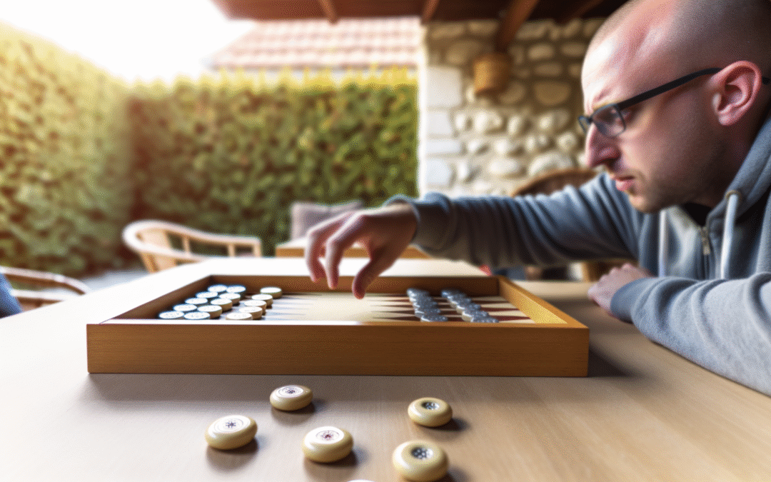 Backgammon contre joueur IA fort