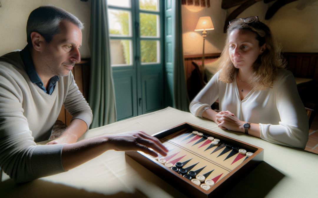 Backgammon jeu éducatif