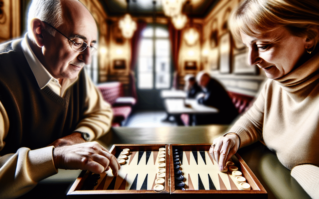 Backgammon jeu historique