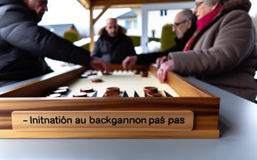 Initiation au backgammon pas à pas