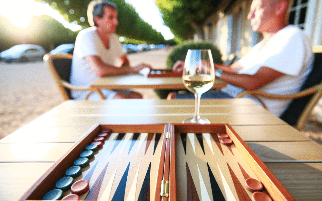 Jeu de Backgammon à Emporter