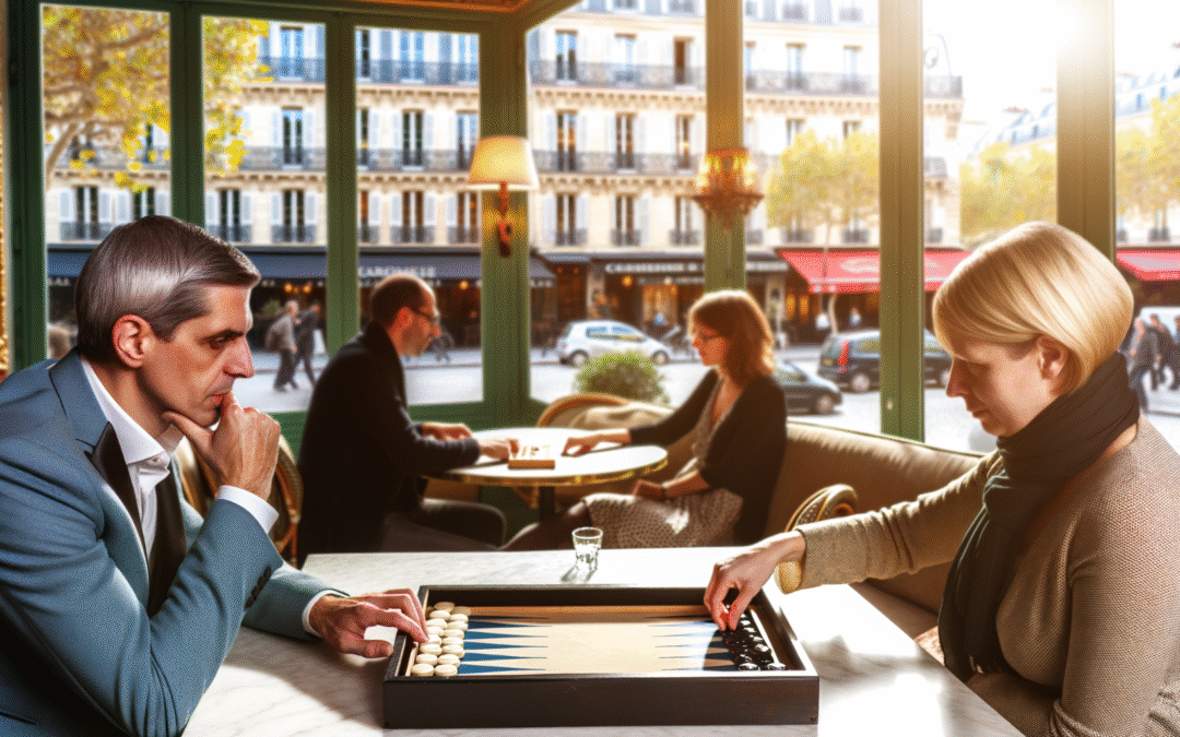 Jeu de backgammon pour débutants