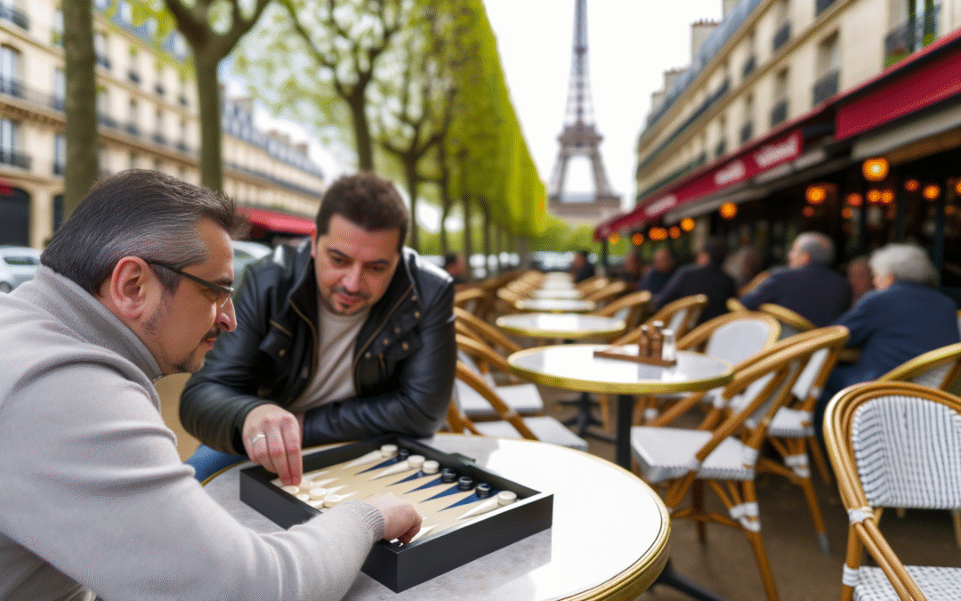 Jeux de backgammon à thème