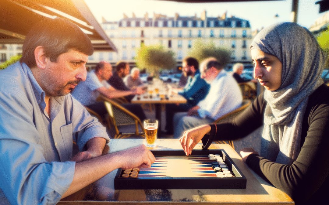Jouer au backgammon sans pub