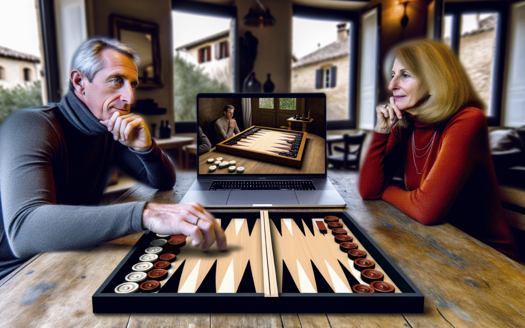 Jouer au backgammon sur Mac