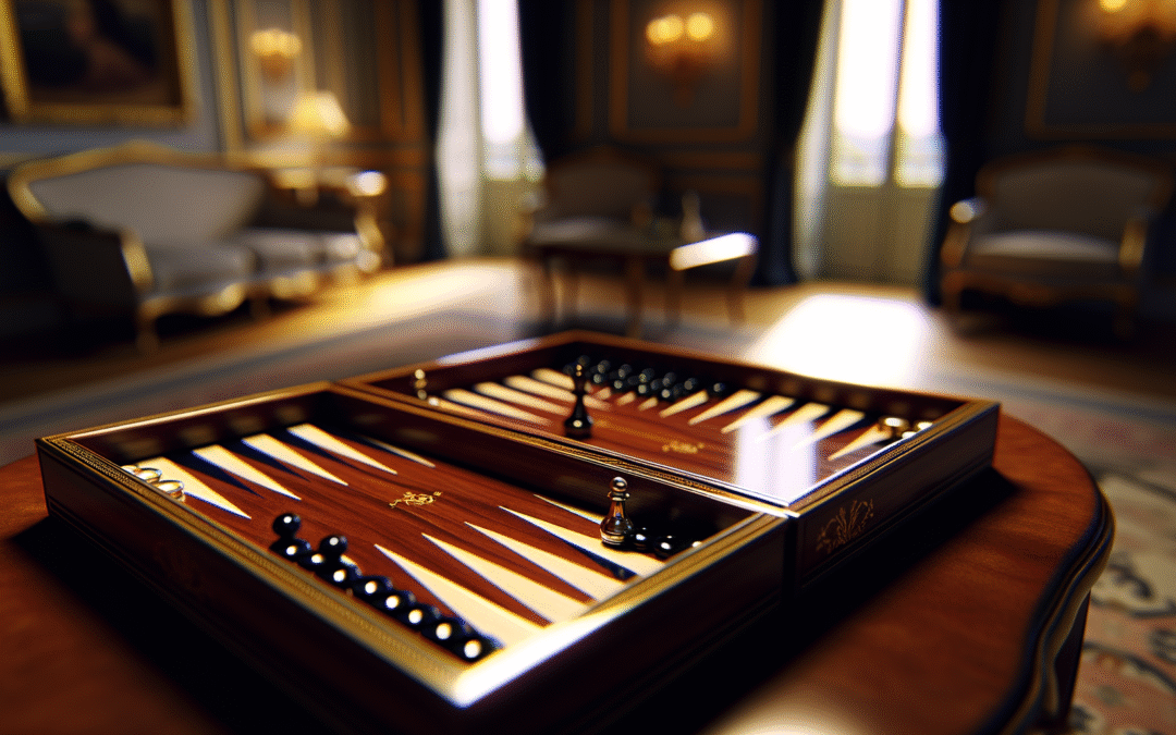 Découvrez le Plateau Backgammon Luxe : Élégance et Tradition