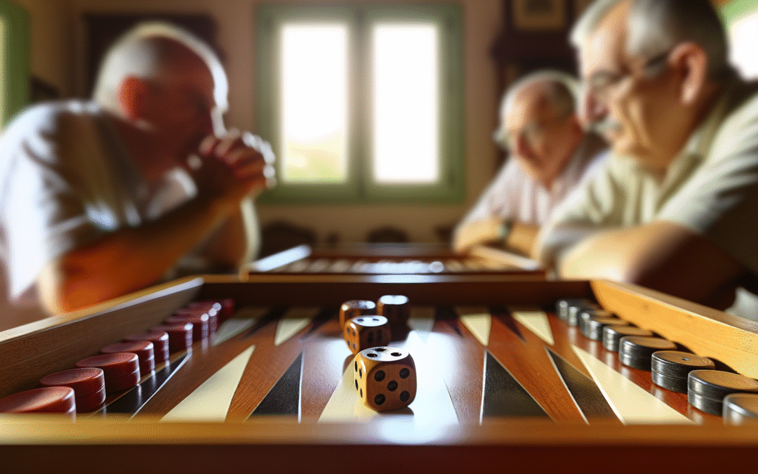 Positions de départ au backgammon