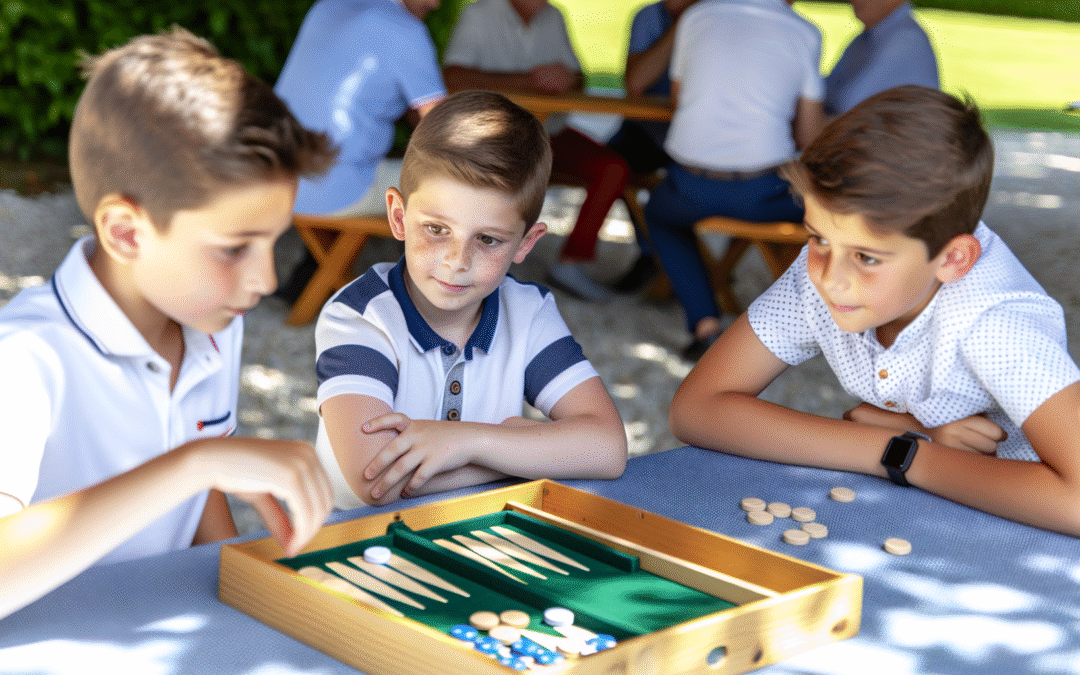 Règles du backgammon simplifiées pour enfants
