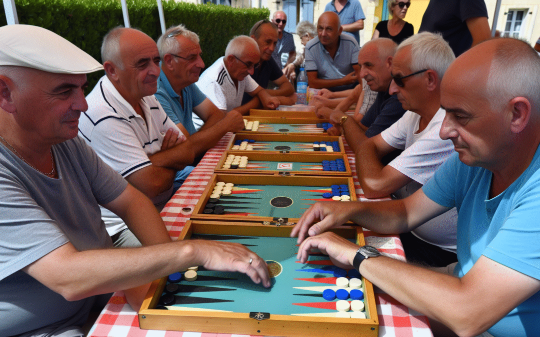 Tournois Backgammon Cash Game