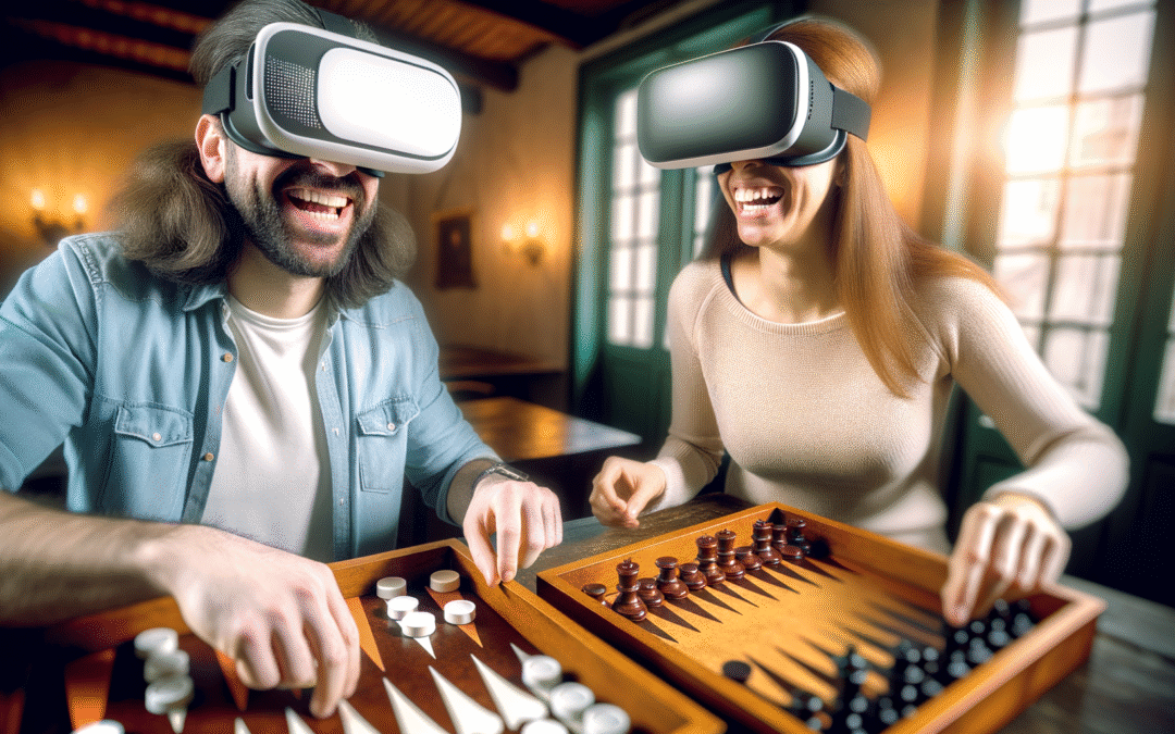 Backgammon en réalité virtuelle