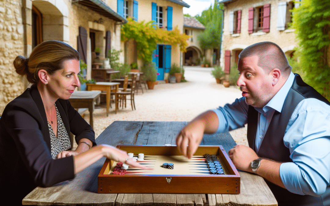 Backgammon jeu de hasard vs stratégie