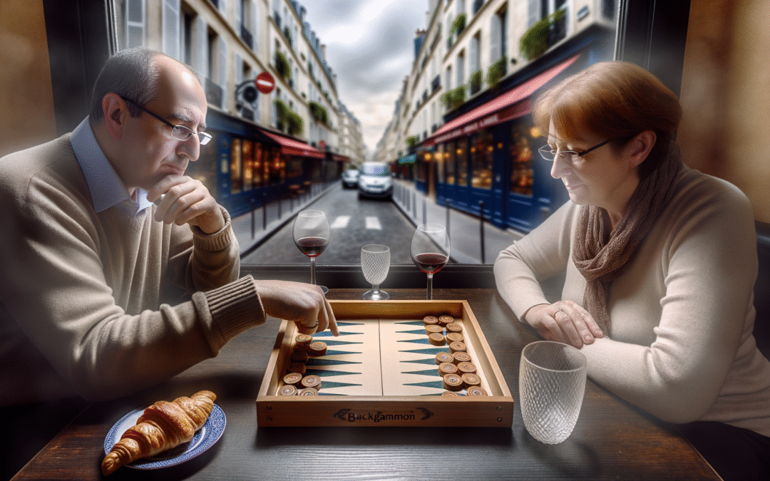 Backgammon jeu de réflexion logique