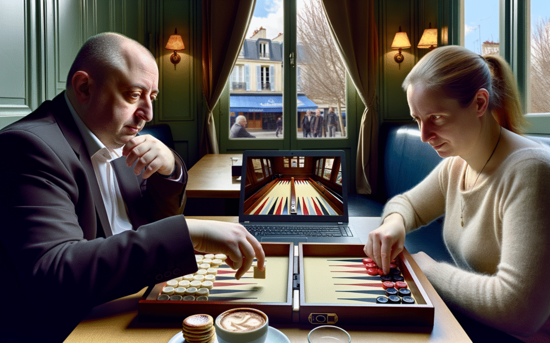 Backgammon parties en live streaming
