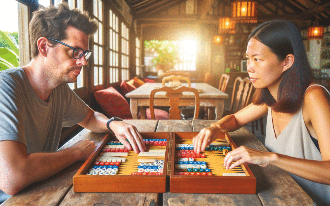 Backgammon vs Mahjong