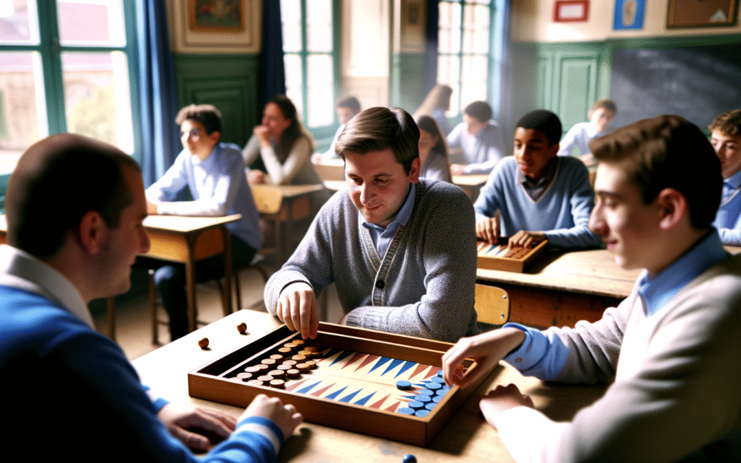Comment jouer au backgammon à l’école