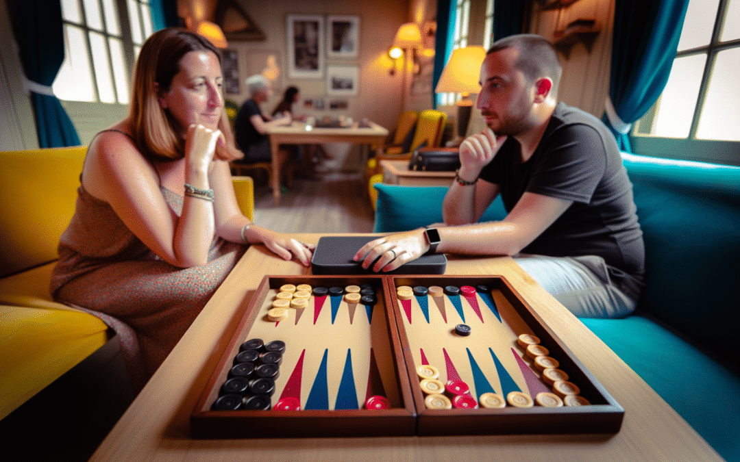 Jeu de Backgammon sur Navigateur