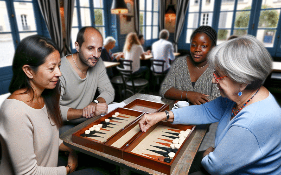 Jeu Éducatif Backgammon