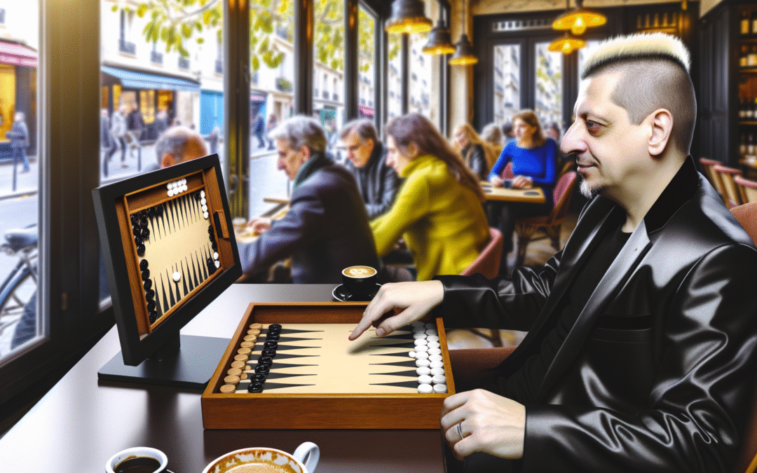 Niveau avancé de backgammon en ligne