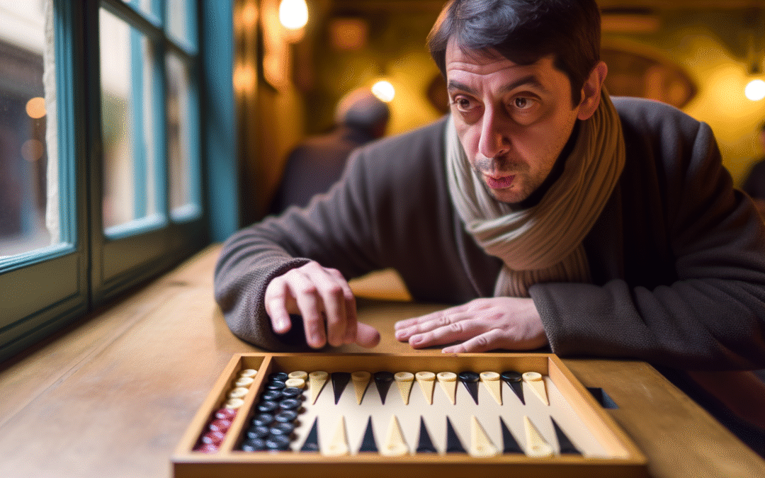 Profil d’un joueur de backgammon