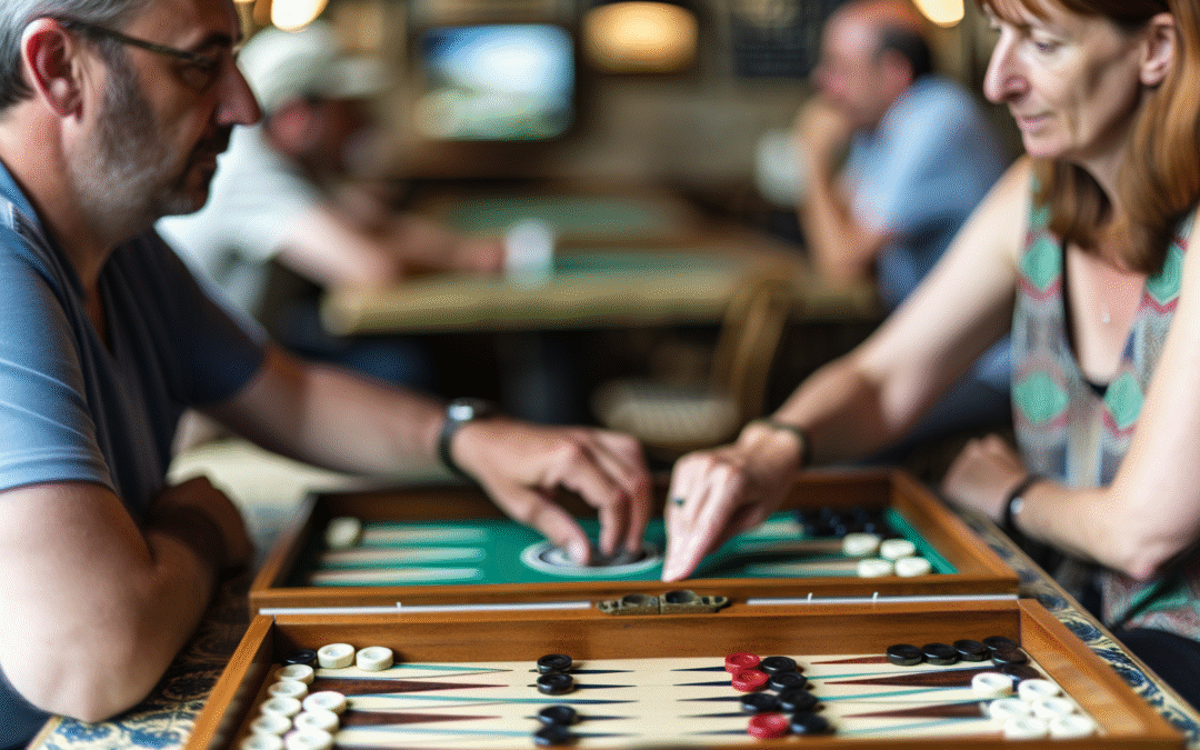 Technique d’agression backgammon