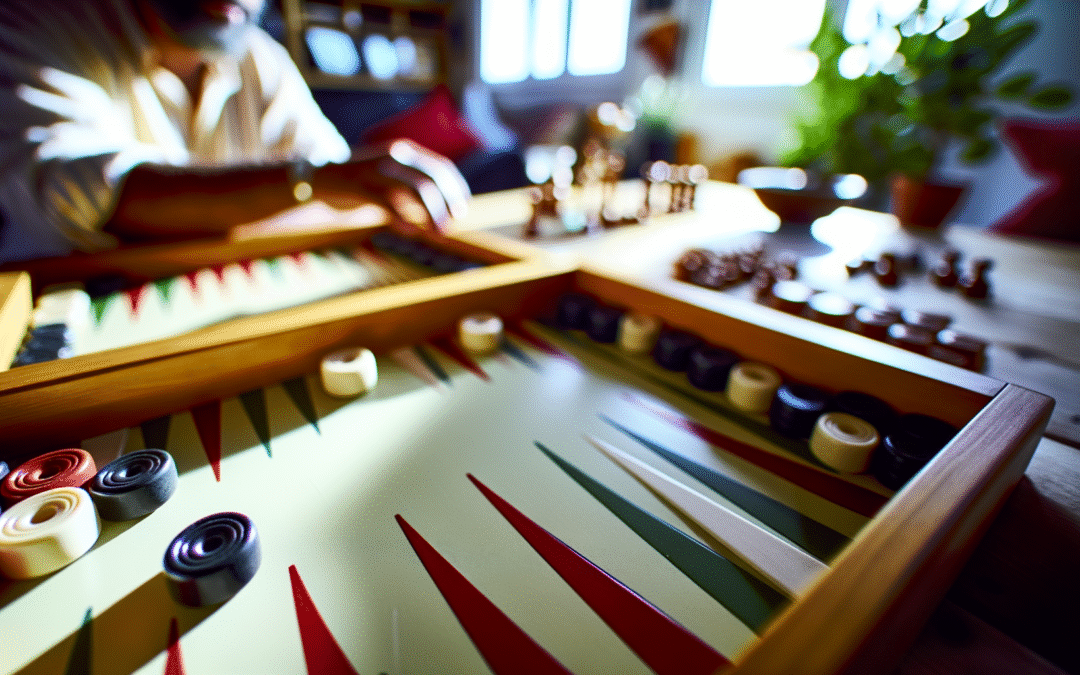 Backgammon ergonomie du plateau