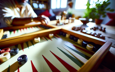 Backgammon ergonomie du plateau