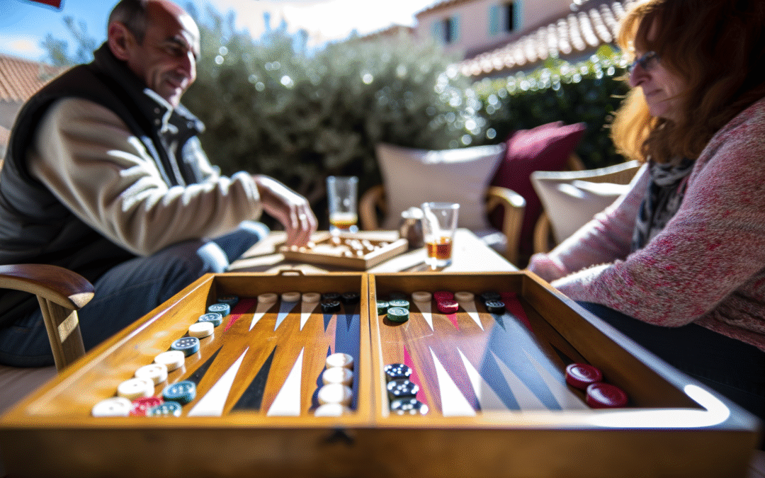 Backgammon jeu de rôle thématique