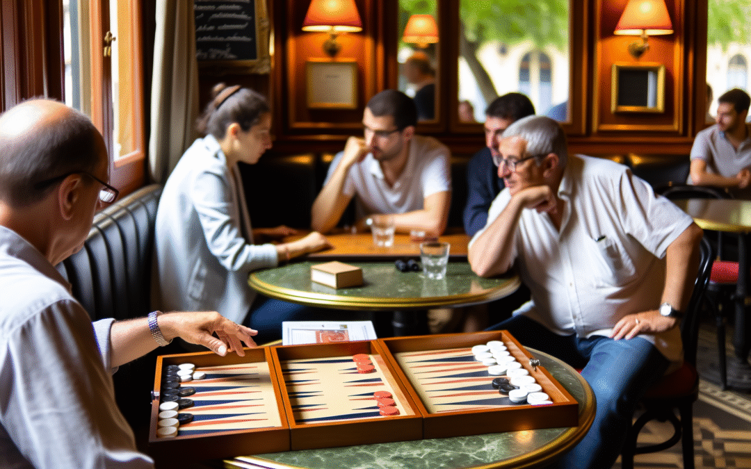 Backgammon règles pour tournois débutants