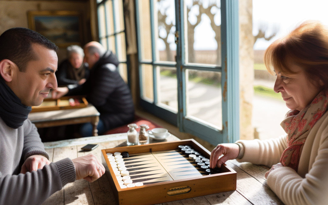 Backgammon technique de blitz