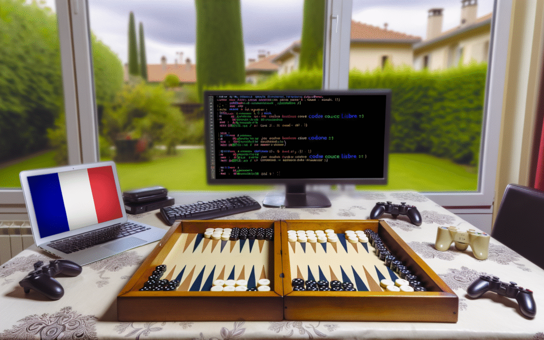 Jeu de backgammon code source libre