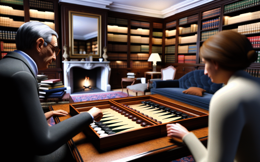 Plateau de backgammon édition limitée