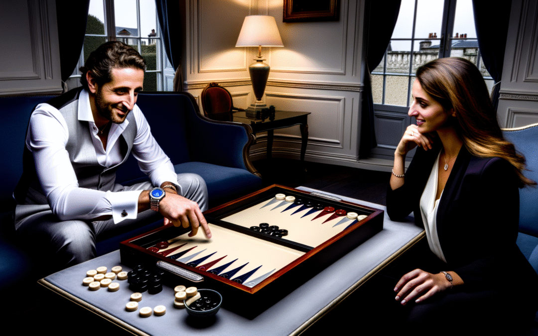 Le plateau de backgammon en aluminium : un choix de qualité