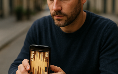 Jouer au backgammon via smartphone