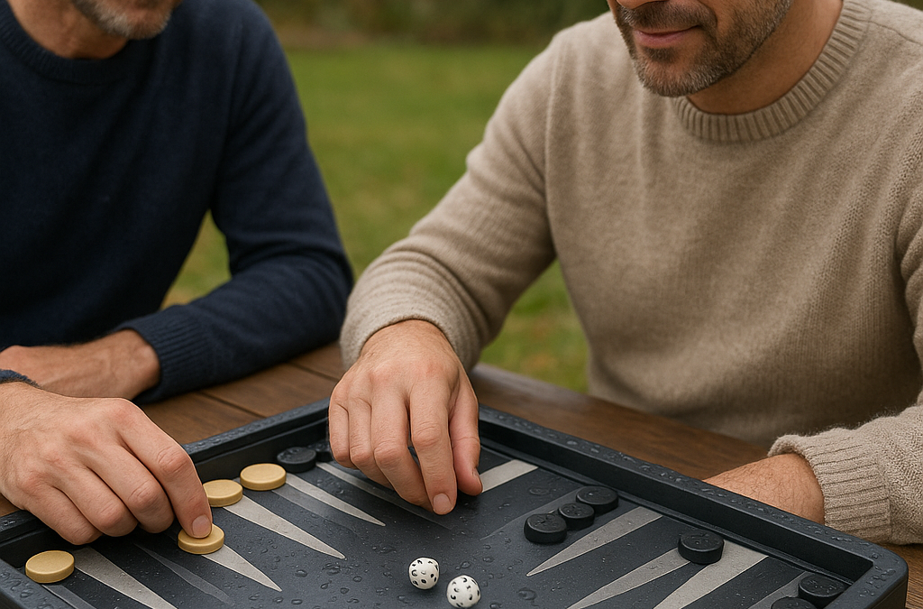 Le plateau de backgammon waterproof : un choix idéal pour vos parties