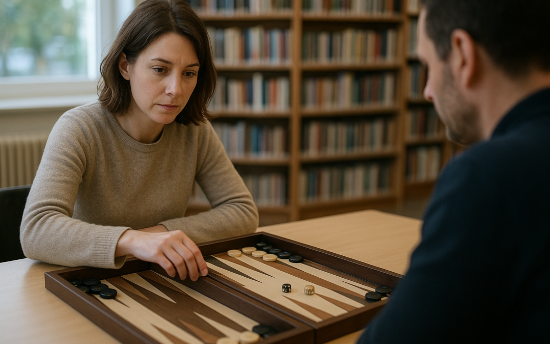 Backgammon pour bibliothèques publiques