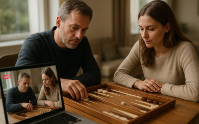 Compétitions internationales en streaming : Suivez le Backgammon en direct