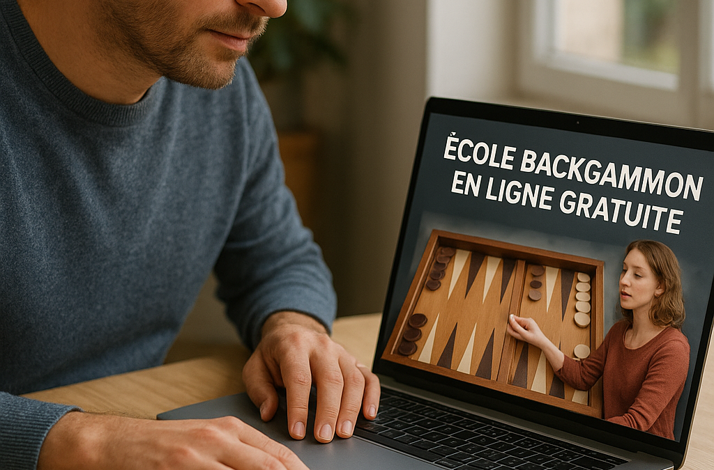 École backgammon en ligne gratuite