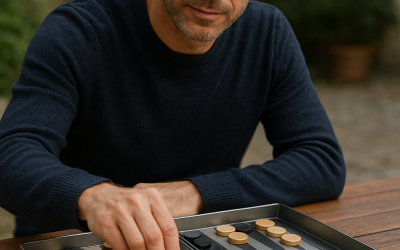 Le plateau de backgammon en métal : un choix élégant et durable